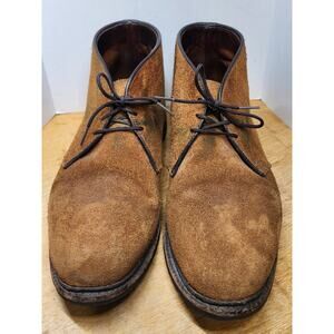 Allen Edmonds Katmai Mens Size 12 (D) Brown Suede Leather Chukka Boots EUC